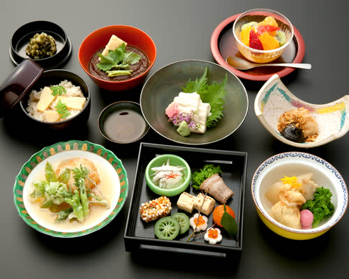 Kyō yuba Kaiseki